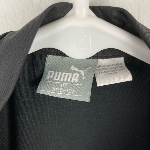 PUMA GIRLS MESH JACKET RUCHED ZIP UP Med (8-10) - Picture 6 of 10